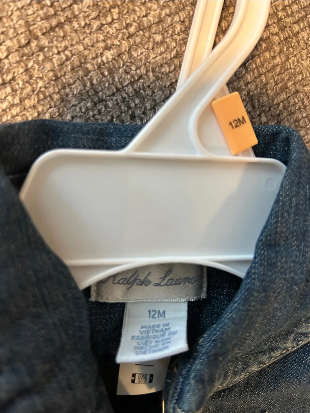 Ralph Lauren Denim Button-Front Dress with bottoms 50%OFF SEND OFFERS